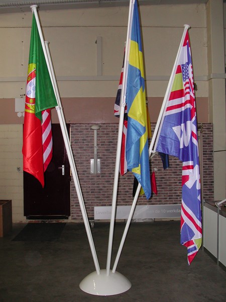 Ensemble de mat pour drapeau, aluminium, 20' FPA020AS